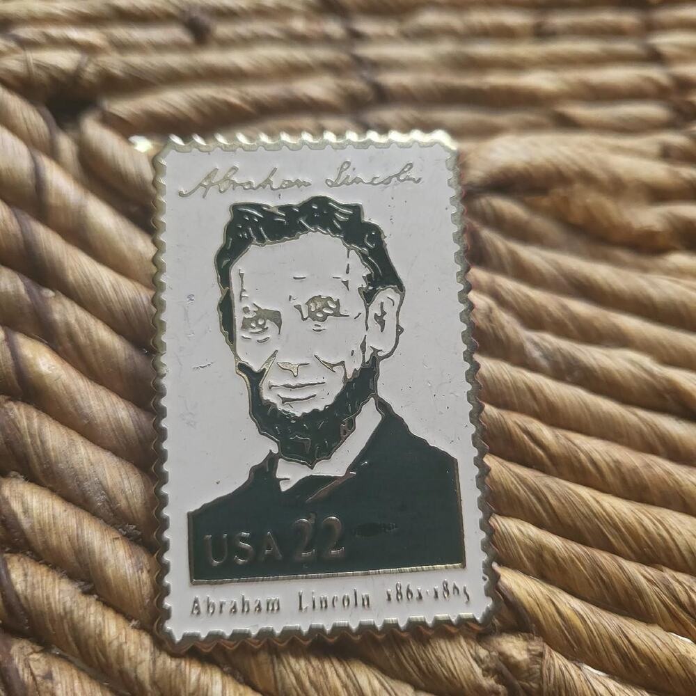 Abraham lincoln‎ 1861 1965 pin usa